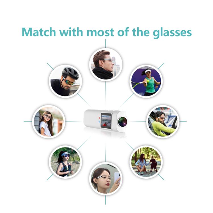 HD 2.7K FPV Eyeglasses Camera 0.96 inch IPS Color Screen Convenient Shooting HD 2.7K FPV Eyeglasses Camera 0.96 inch IPS Color Screen Convenient Shooting